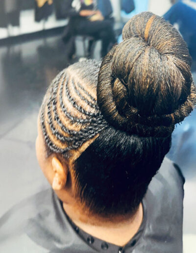 Hairstyle by Salon Hairmania